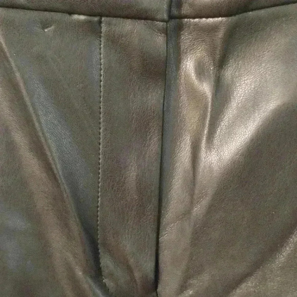 Theory Black casual Ankle Cut faux leather Size 8 - Picture 7 of 16